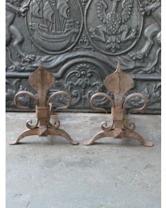 Chenets en Fer Forgé
