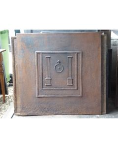 Plaque Fonte Néoclassique