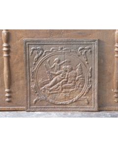 Plaque de Cheminée 'Hercule et Omphale'