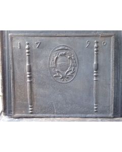 Plaque de Cheminée Héraldique