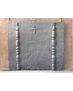 Plaque de Cheminée 'Colonnes d'Hercule'
