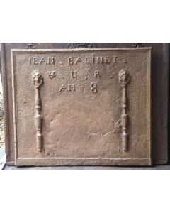 Plaque de Cheminée 'Marianne avec Bonnet Phrygien'