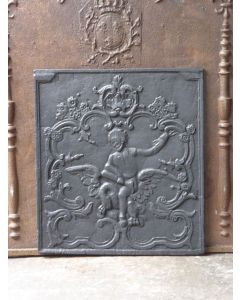 Plaque de Cheminée 'Zeus et Léda'
