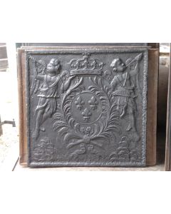 Plaque de Cheminée 'Armes de France'