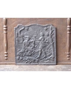 Plaque de Cheminée 'Chasseur'