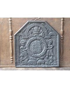 Plaque de Cheminée 'Armes de France'
