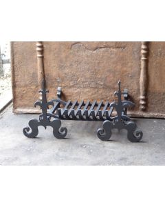 Grille Porte Buches Victorienne