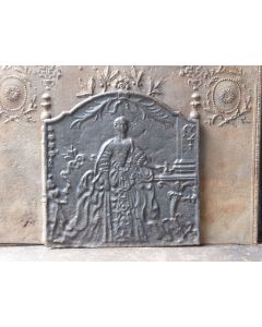 Plaque de Cheminée 'Marie Leszczynska'