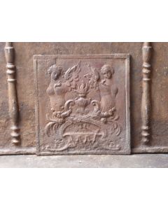 Plaque de Cheminée 'Allégorie de l'Amour'