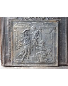 Plaque Fonte Néoclassique