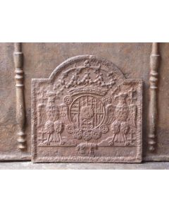Plaque de Cheminée 'Armes de Lorraine'