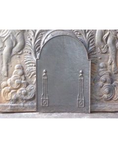 Plaque de Cheminée 'Colonnes de Liberté'
