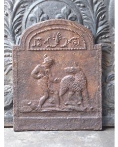Plaque de Cheminée 'Le Petit Chaperon Rouge'