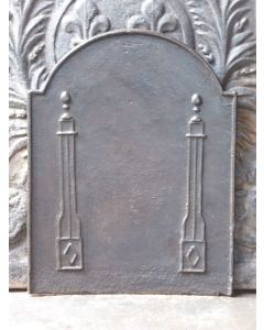 Plaque de Cheminée 'Colonnes de Liberté'
