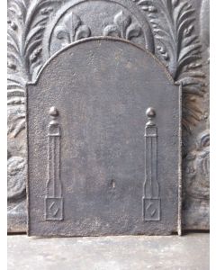 Plaque de Cheminée 'Colonnes de Liberté'
