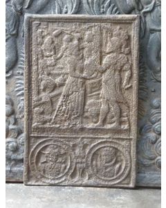 Plaque de Cheminée 'Thème Religieux'