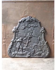 Plaque de Cheminée 'Chasseur'