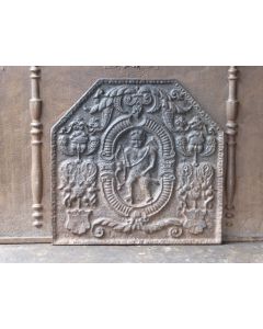Plaque de Cheminée 'Armes de France'