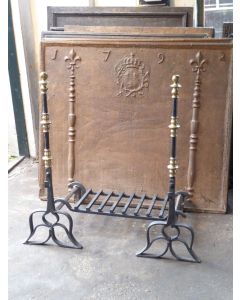 Grille Porte Bûches Française