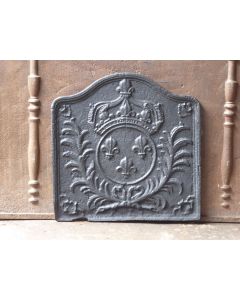 Plaque de Cheminée 'Armes de France'