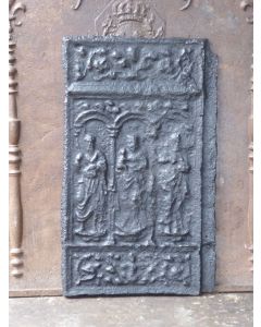 Plaque de Cheminée 'Thème Religieux'