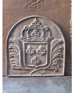 Plaque de Cheminée 'Armes de France'