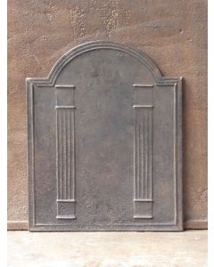 Plaque de Cheminée 'Colonnes de Liberté'