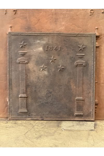 Plaque Fonte Néoclassique
