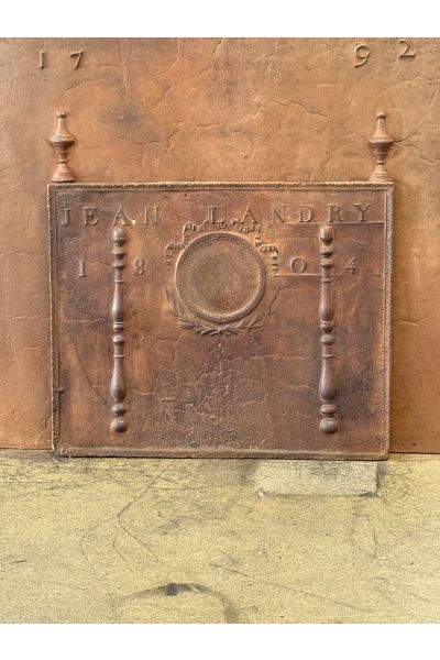Plaque Fonte Néoclassique