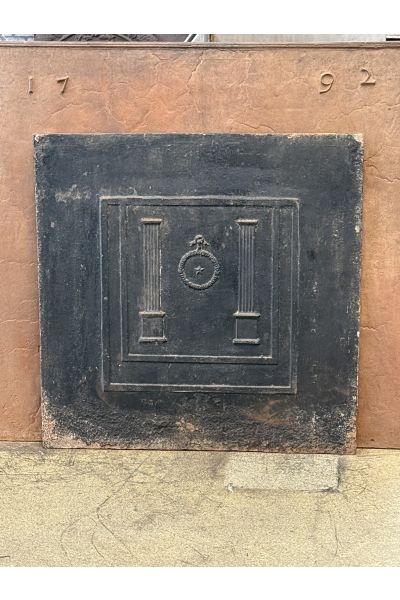 Plaque Fonte Néoclassique