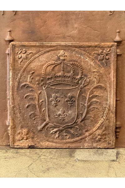 Plaque de Cheminée 'Armes de France'