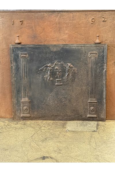 Plaque Fonte Néoclassique