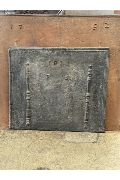Plaque de Cheminée 'Année'