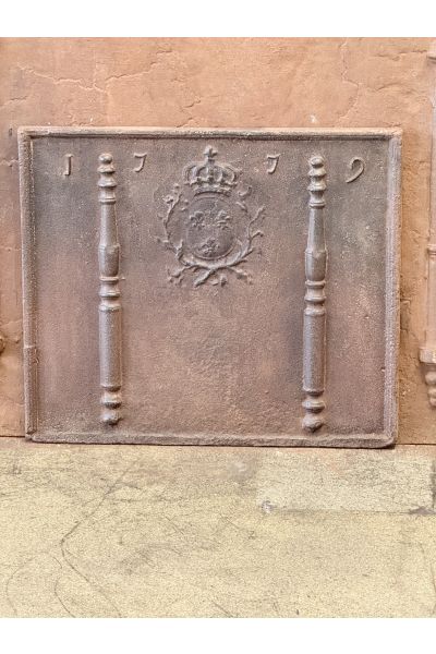 Plaque de Cheminée 'Armes de France'