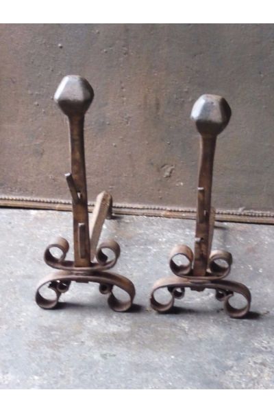 Chenets Louis XV