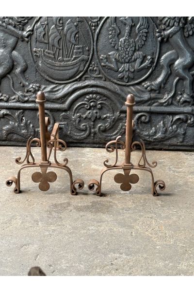 Chenets Style Louis XV