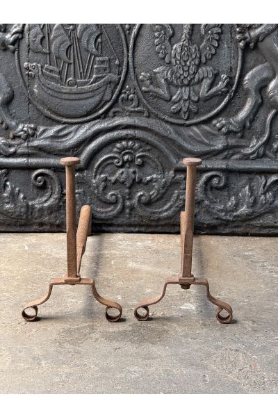 Chenets Louis XV