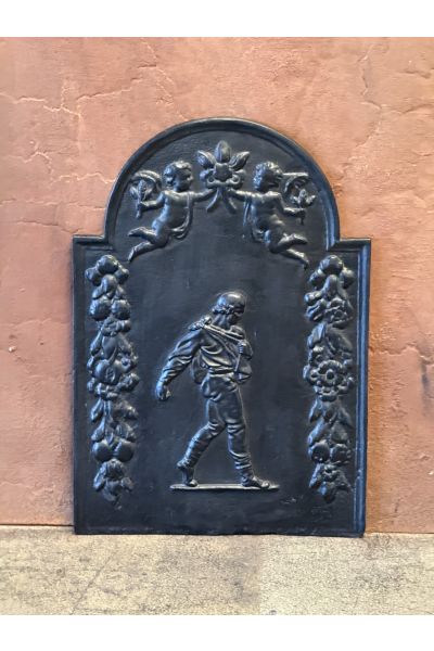 Plaque de Cheminée 'Allégorie de la Paix'