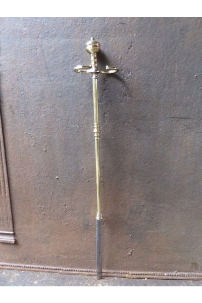 Tisonnier en Laiton Poli