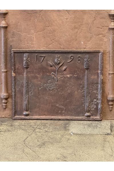 Plaque Fonte Néoclassique