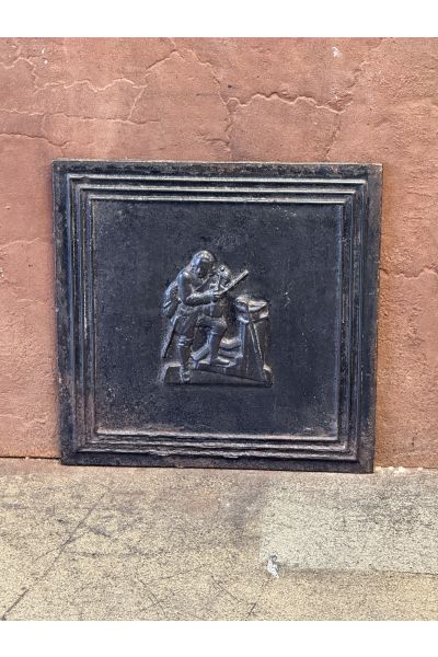 Plaque de Cheminée 'Saltimbanque'