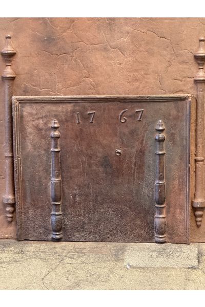 Plaque de Cheminée 'Année'