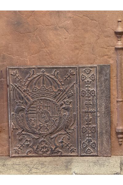 Plaque de Cheminée 'Armes de Lorraine'