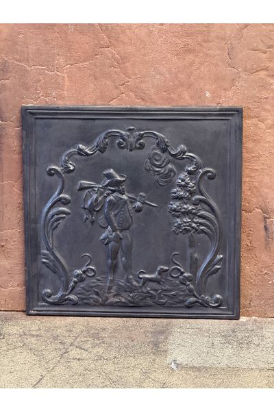 Plaque de Cheminée 'Chasseur'