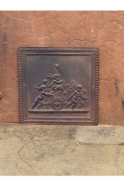 Plaque de Cheminée 'Amours'