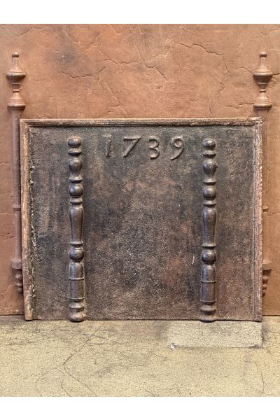 Plaque de Cheminée 'Année'