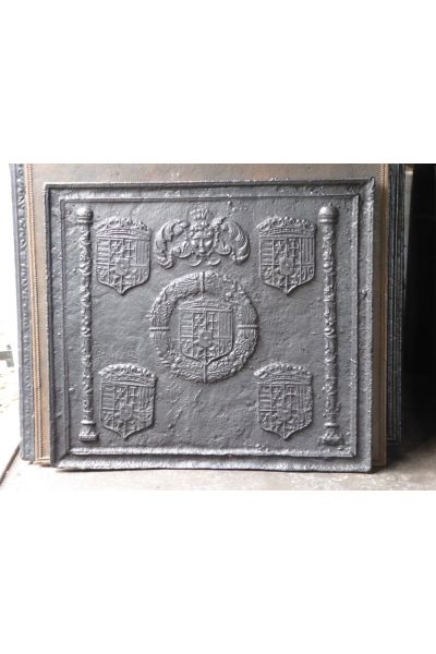 Plaque de Cheminée 'Armes de Lorraine'