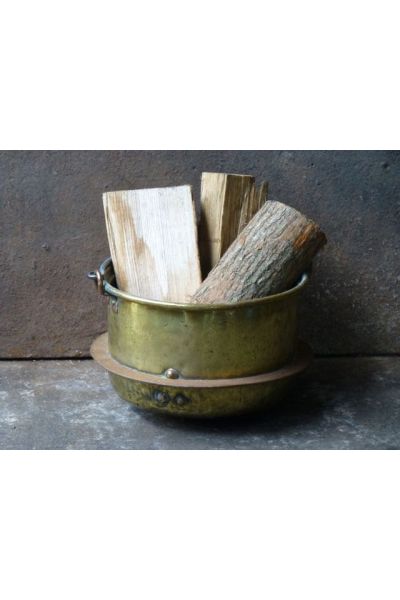 Panier à Bûches en Laiton