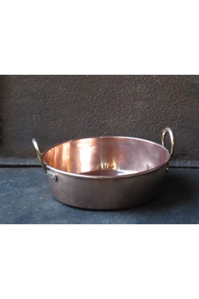 Porte Bûches en Cuivre Poli