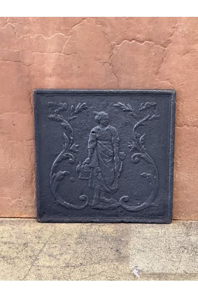 Plaque de Cheminée 'Femme'